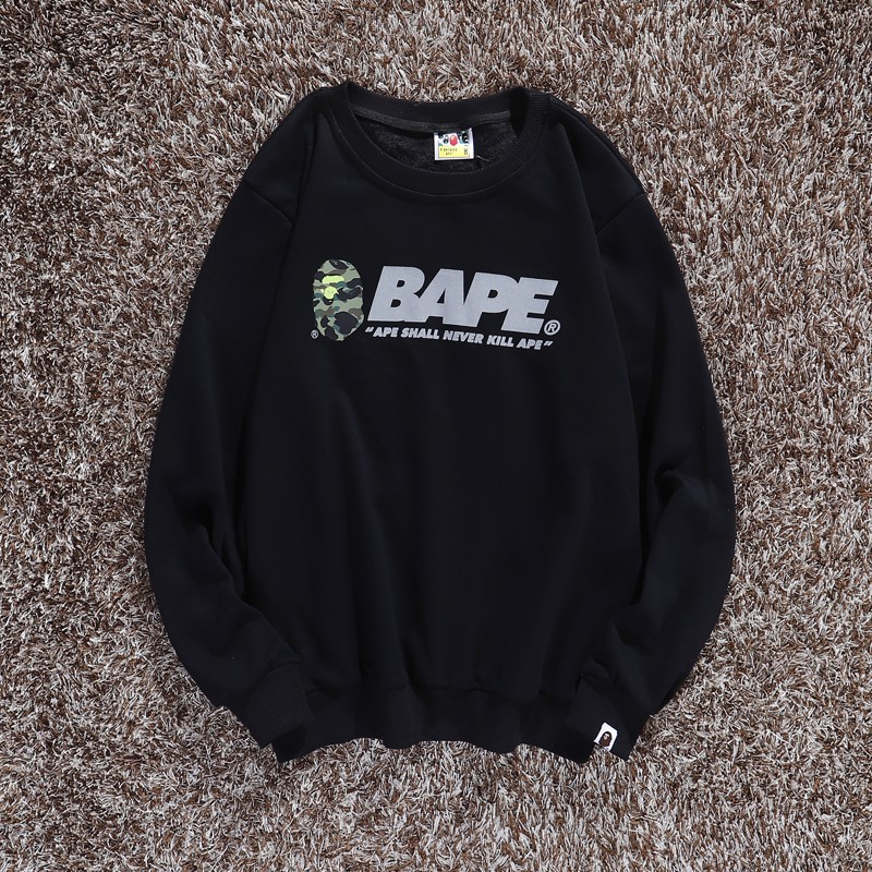 Bape Sweatshirt Black M~2XL B22XC9935